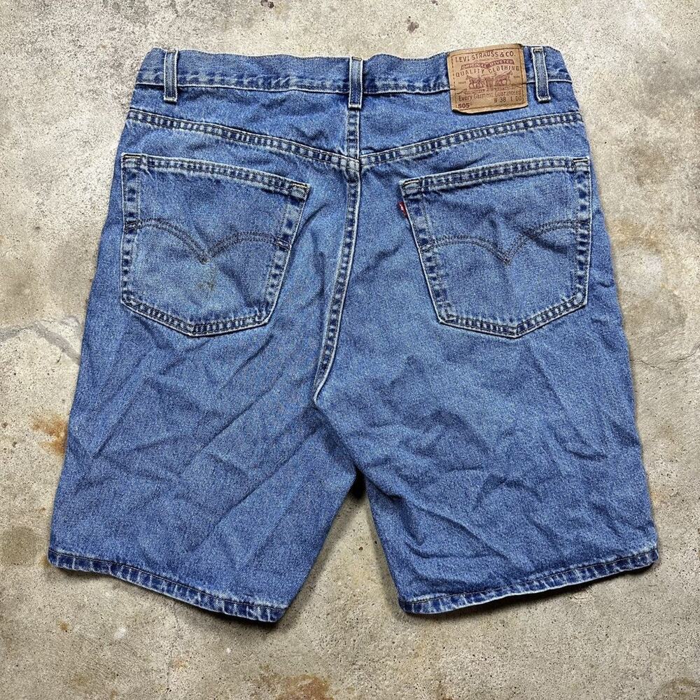 VTG Y2K Made in USA Levi’s Blue Denim Jean Shorts Size 38